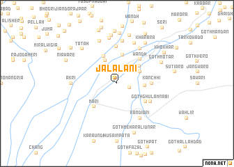 map of Jalālāni