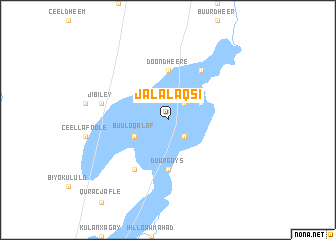 map of Jalalaqsi