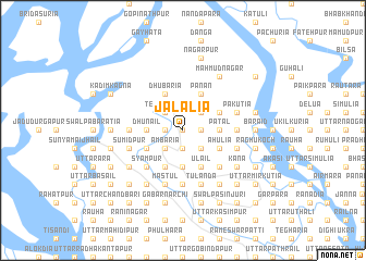map of Jālālia
