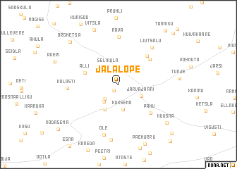 map of Jalalõpe
