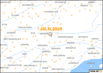 map of Jalāl Qaum