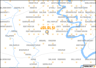 map of Jālālsi