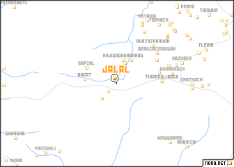 map of Jalāl