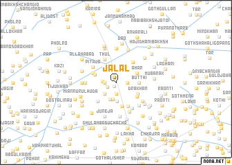 map of Jalāl