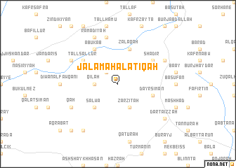 map of Jalamah al ‘Atīqah