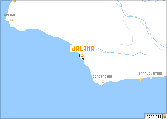 map of Jalama
