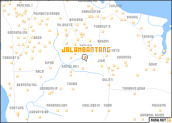 map of Jalambantang