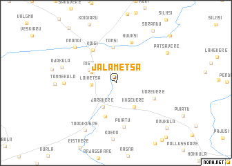 map of Jalametsa