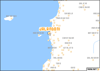 map of Jalandoni