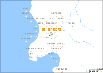 map of Jalangasu