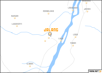 map of Jalang