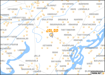 map of Jalāp