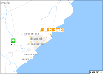 map of Jalāripeta