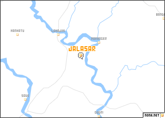 map of Jalāsār