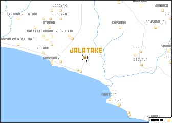 map of Jalatake