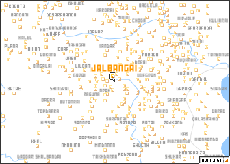map of Jalbangai