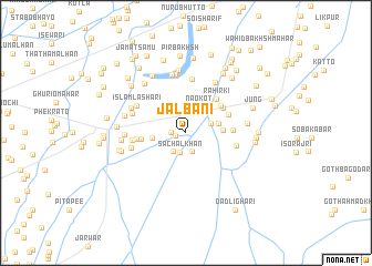 map of Jālbāni