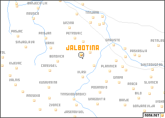 map of Jalbotina