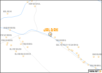map of Jaldak