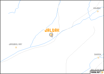 map of Jaldak