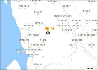 map of Jaldi