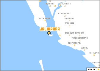 map of Jaliāpāra