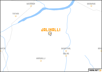 map of Jālihalli