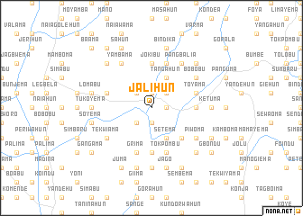 map of Jalihun