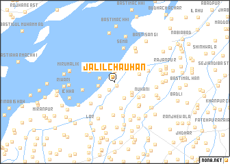 map of Jalīl Chauhān