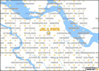 map of Jalilpāra