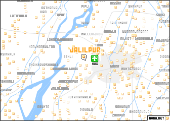 map of Jalīlpur