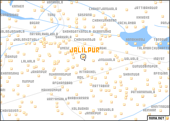 map of Jalīlpur