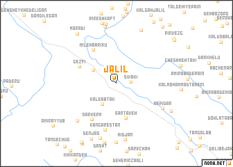 map of Jalīl