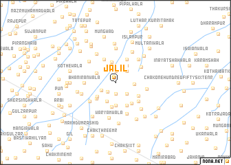 map of Jalīl