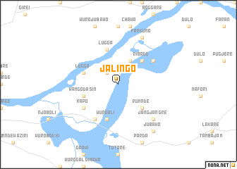 map of Jalingo