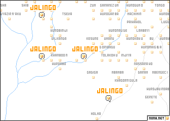 map of Jalingo