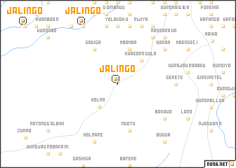 map of Jalingo