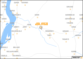 map of Jalingo