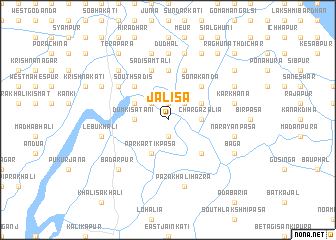 map of Jalisa