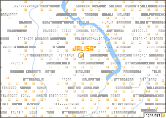 map of Jālisa