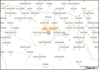 map of Jalīseh