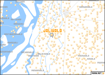 map of Jālīwāla