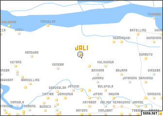 map of Jali