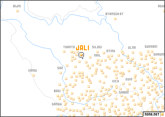 map of Jali