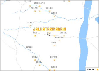 map of Jalkatari Madaki