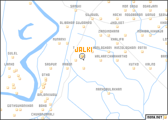 map of Jālki