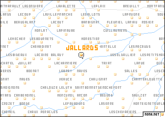 map of Jallards