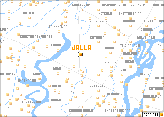 map of Jālla