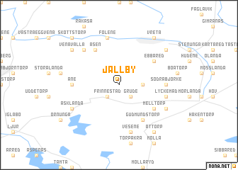 map of Jällby