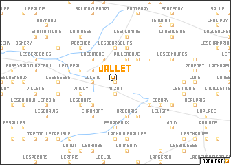 map of Jallet